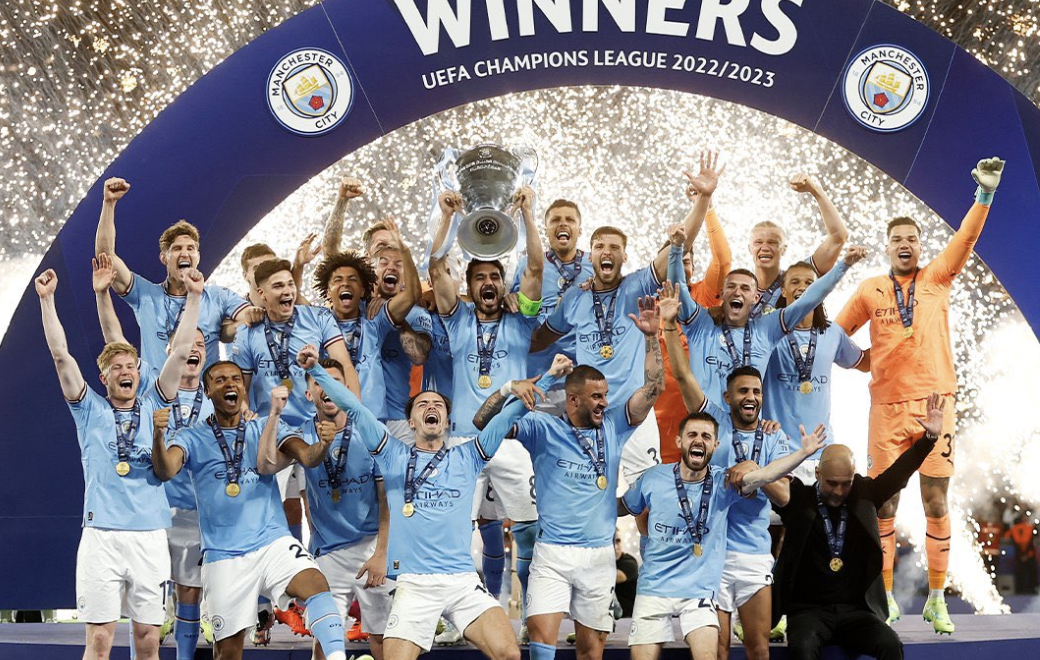 ¡Manchester City es campeón de la Champions y consigue histórico