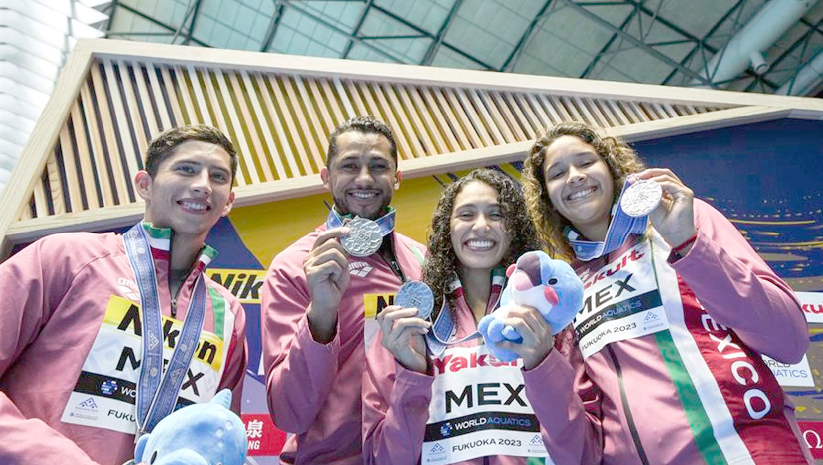 México es subcampeón! Plata en equipos mixtos en Campeonato