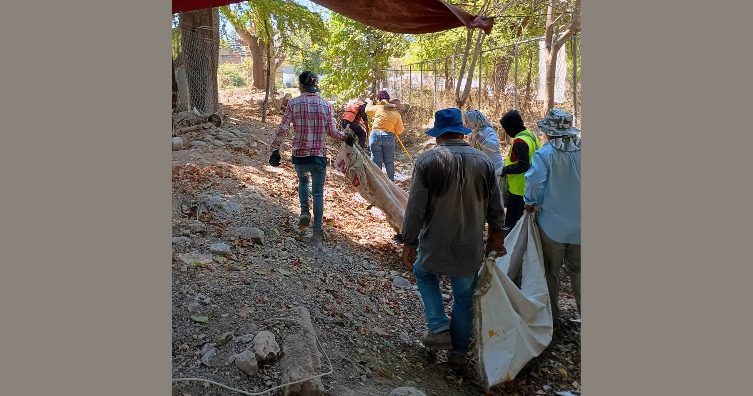La limpieza de barrancas y canales es permanente: Director de Limpia